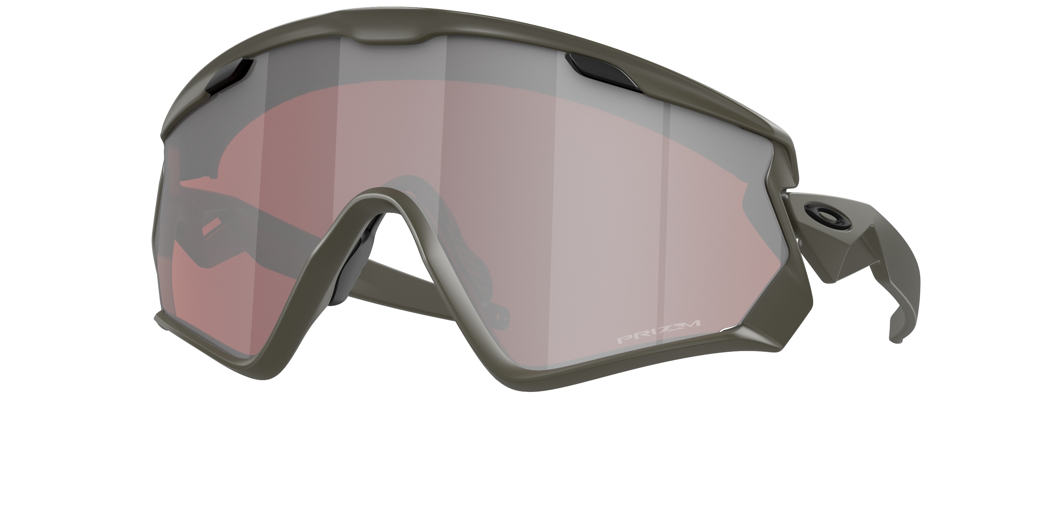 Oakley Man OO9418 WIND JACKET 2.0 941826 Sunglasses O_matter Green Grey Mask Normal PRIZM-image